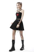Load image into Gallery viewer, Wings of death star halter crop top TW406