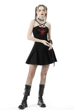 Load image into Gallery viewer, Wings of death star halter crop top TW406