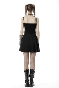 Wings of death star halter crop top TW406