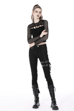 Load image into Gallery viewer, Punk hollow out chest sexy top TW446