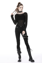Load image into Gallery viewer, Punk sexy shrinkage mesh easy match top TW451