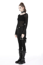 Load image into Gallery viewer, Punk sexy shrinkage mesh easy match top TW451