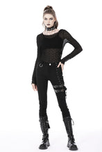 Load image into Gallery viewer, Punk sexy shrinkage mesh easy match top TW451