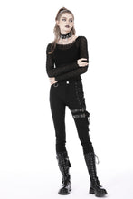 Load image into Gallery viewer, Punk sexy shrinkage mesh easy match top TW451