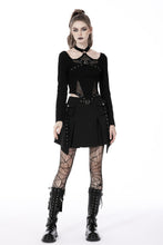Load image into Gallery viewer, Rocker sexy net splicing top TW456