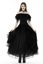 Load image into Gallery viewer, Gothic lady shredded sleeves top TW487