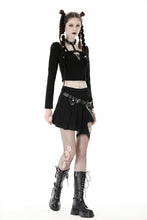 Load image into Gallery viewer, Punk rock girl crop top TW494