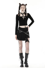 Load image into Gallery viewer, Punk rock girl crop top TW494