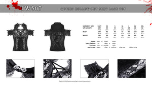 Gothic hollow out sexy lace top TW507