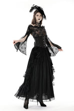 Load image into Gallery viewer, Gothic sexy off shoulder lace T-shirt TW508