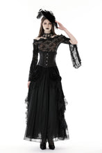 Load image into Gallery viewer, Gothic sexy off shoulder lace T-shirt TW508