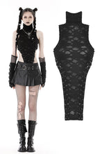 Load image into Gallery viewer, Punk decadent hole sleeveless top TW514