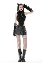 Load image into Gallery viewer, Punk decadent hole sleeveless top TW514