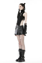 Load image into Gallery viewer, Punk decadent hole sleeveless top TW514