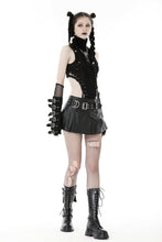 Load image into Gallery viewer, Punk decadent hole sleeveless top TW514