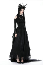 Load image into Gallery viewer, Gothic big sleeves sexy shouler top TW528