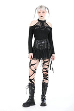 Load image into Gallery viewer, Punk sexy metal bandage chest tops TW563