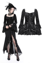 Load image into Gallery viewer, Gothic goddess elegant square-necked tops TW567