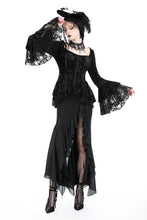 Load image into Gallery viewer, Gothic goddess elegant square-necked tops TW567