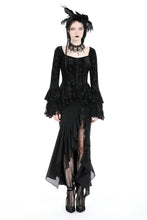 Load image into Gallery viewer, Gothic goddess elegant square-necked tops TW567