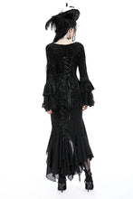 Load image into Gallery viewer, Gothic goddess elegant square-necked tops TW567