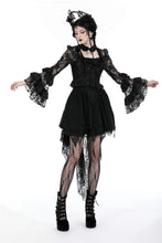 Load image into Gallery viewer, Gothic sexy lace petal sleeve tops TW570